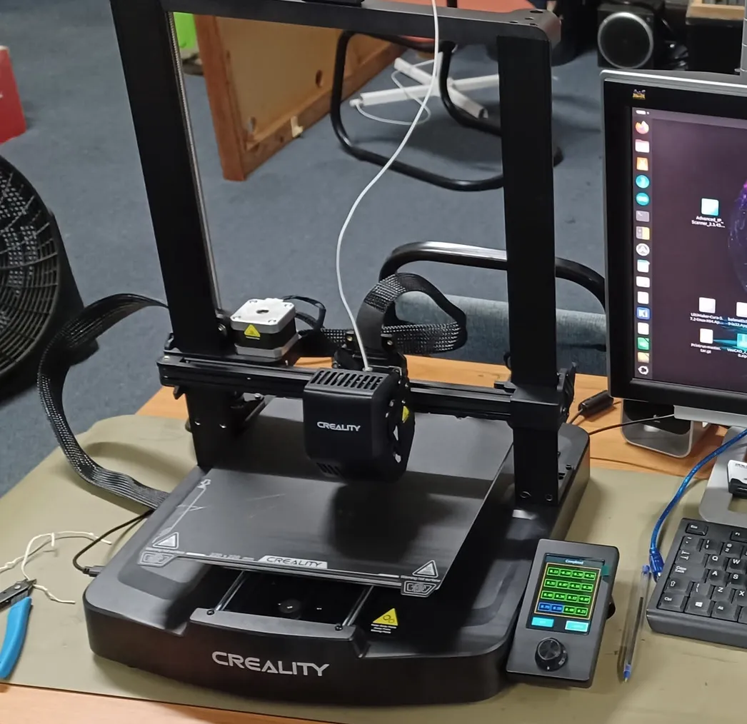 Putting the new 3D priner though it self-check